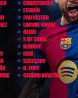 国王杯决战！巴萨战皇马大名单：莱万、巴尔德缺席，佩德里在列